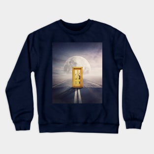 ghosts not welcomed... Crewneck Sweatshirt